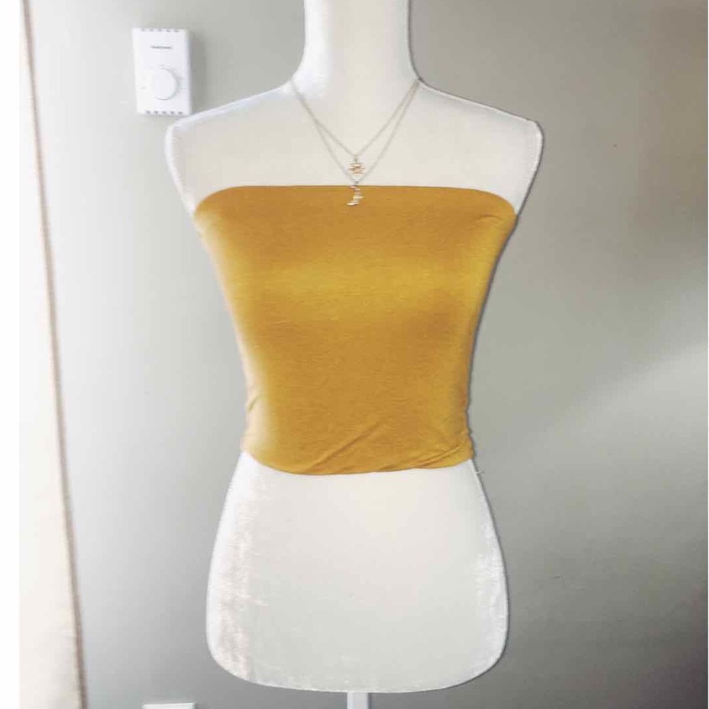 Yellow Tube Top